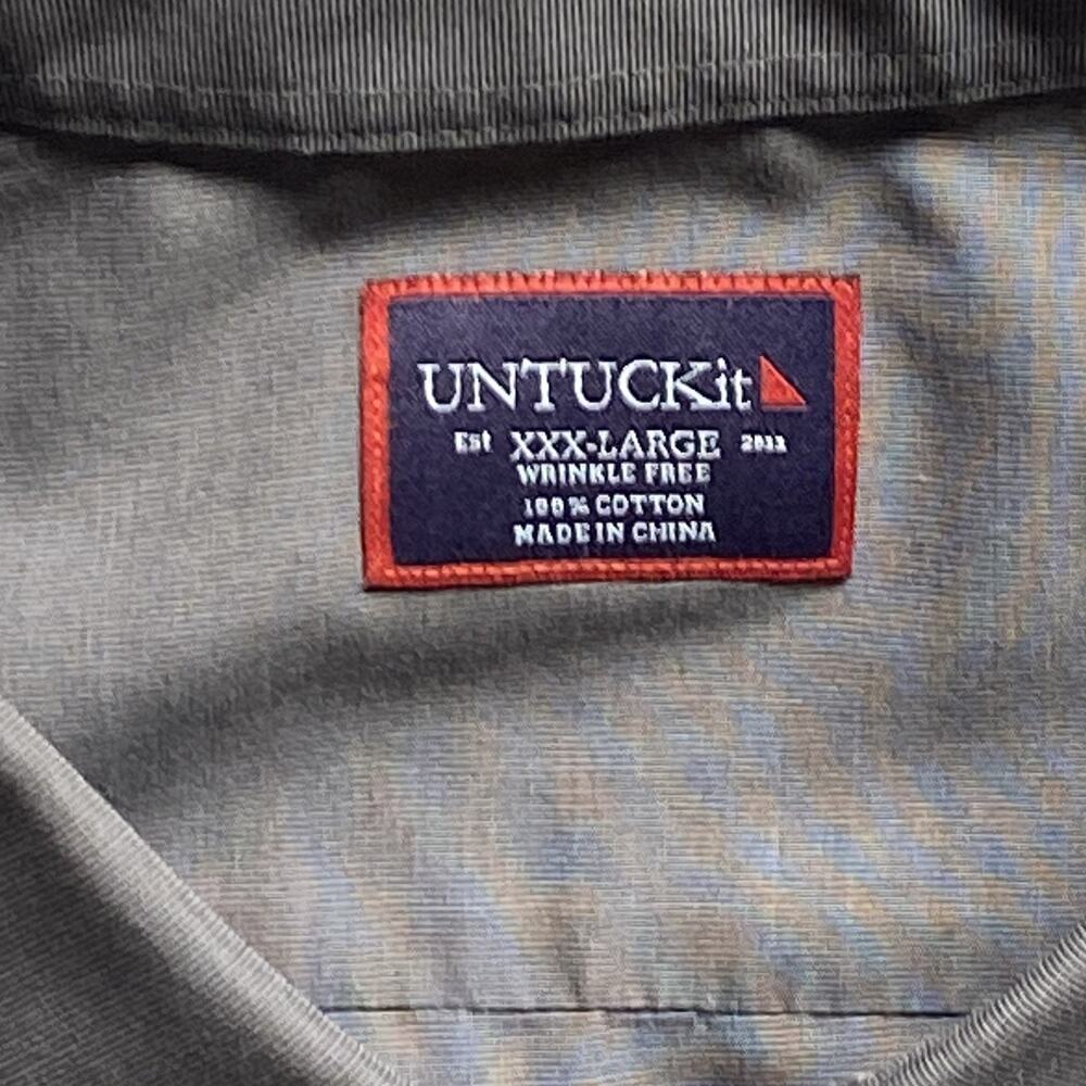 Lot of 7 UNTUCKit Mens 3XL Regular Fit Wrinkle-Free Dress Shirts Cotton - Picture 15 of 16